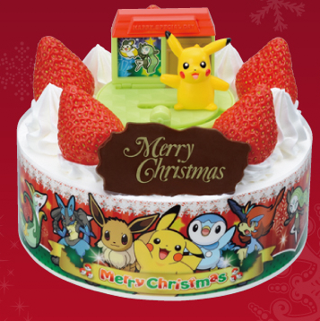 christmas cake 10 - pokemon