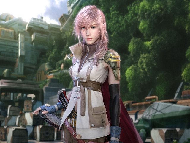 final fantasy girls - lightning