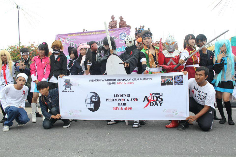 7. Memperingati hari HIVAids